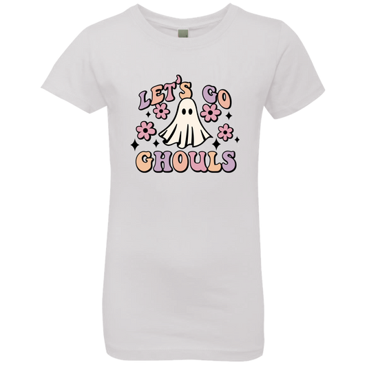 Let's Go Ghouls | Halloween |Girls' Princess T-Shirt