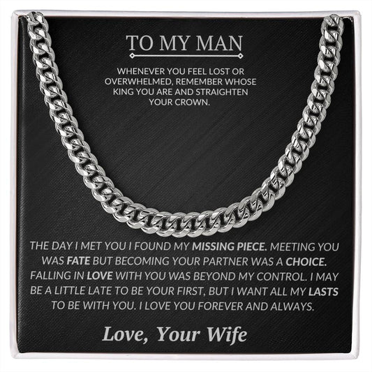 To My Man | Cuban Chain Link