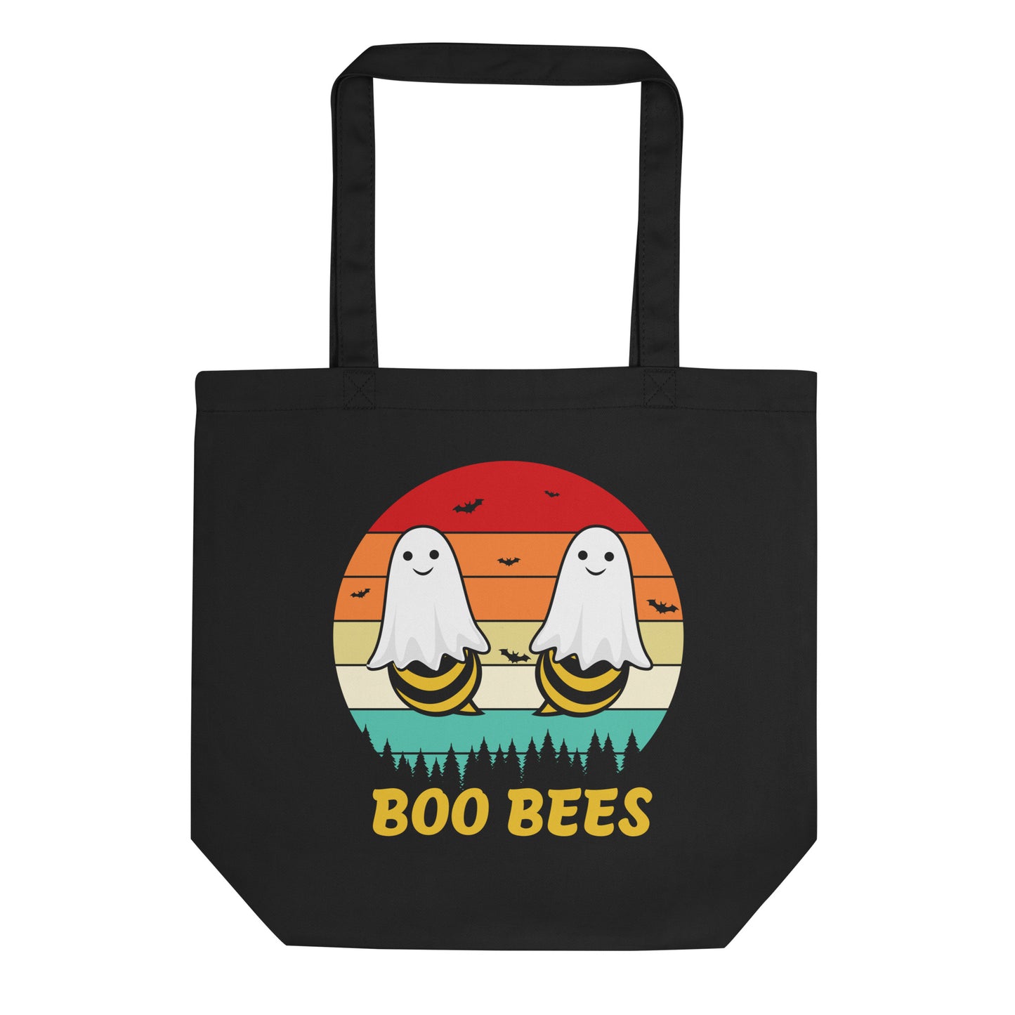 Retro Boo Bees | Halloween | Eco Tote Bag