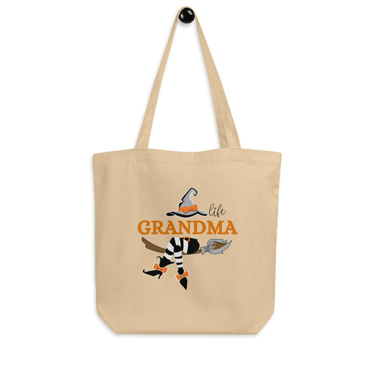 Grandma Life | Witches Hat | Eco Tote Bag