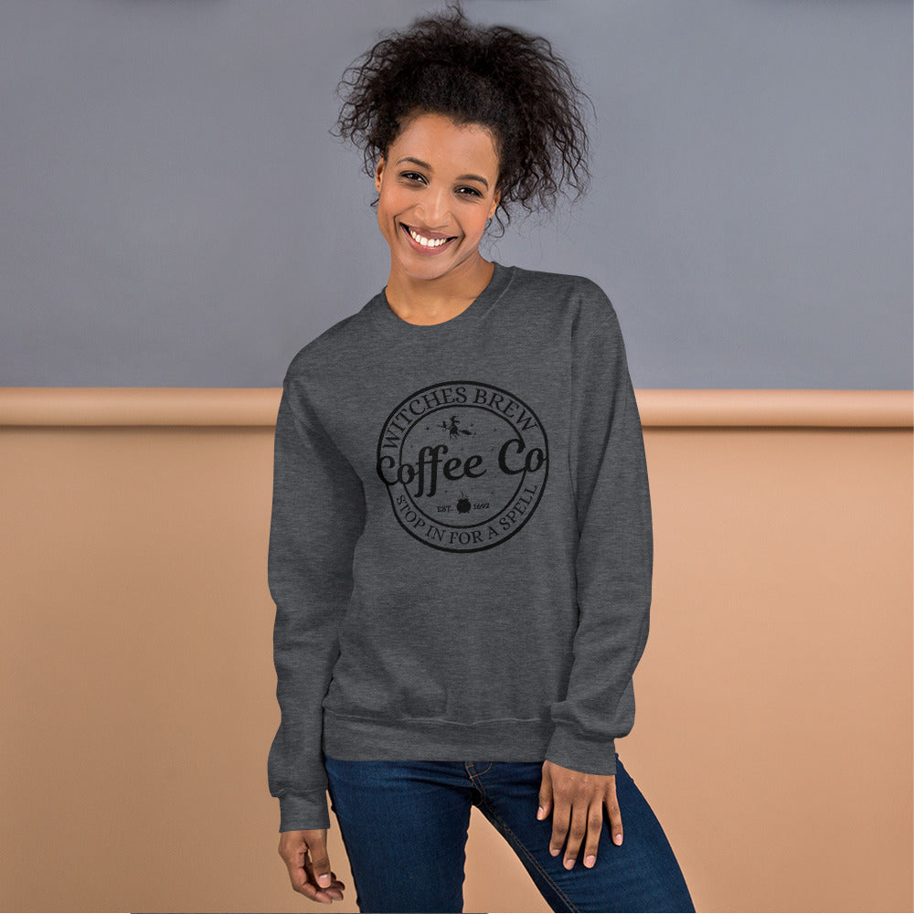 Witches Brew | Coffee Co | Black | Unisex Sweatshirt