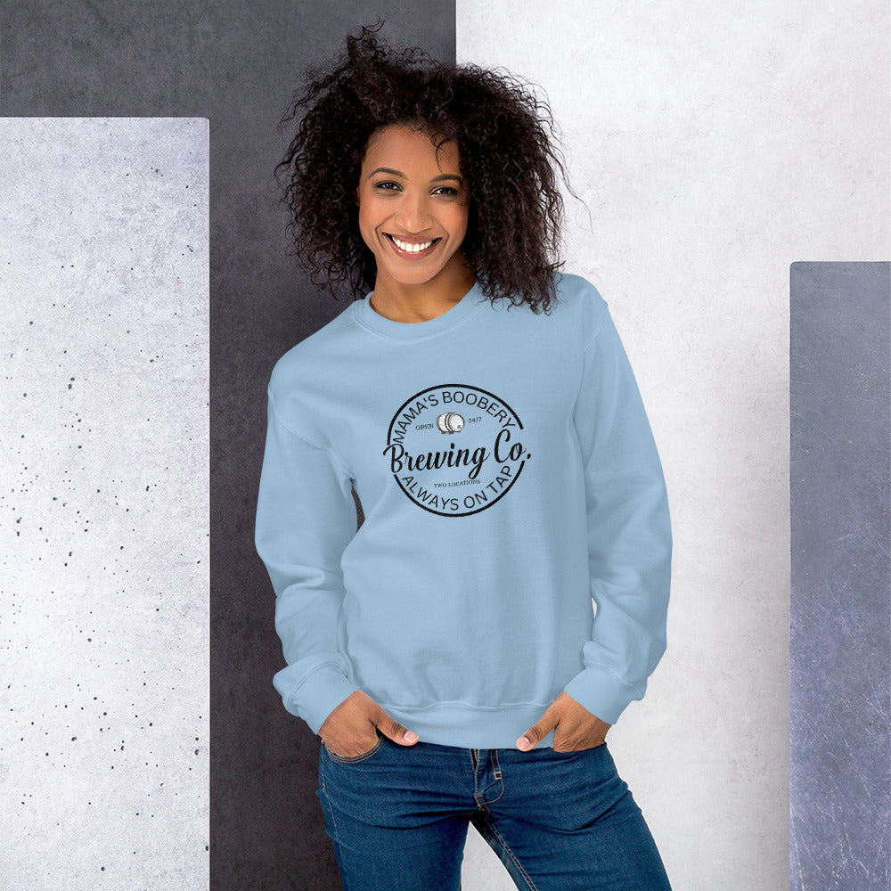 Mamas Boobery | Always on Tap | Variant 1 | Unisex Sweatshirt