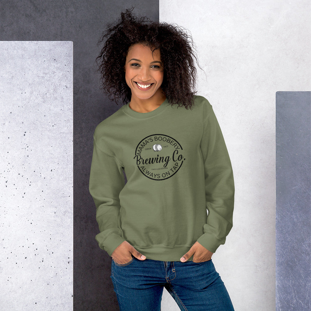 Mamas Boobery | Always on Tap | Variant 1 | Unisex Sweatshirt