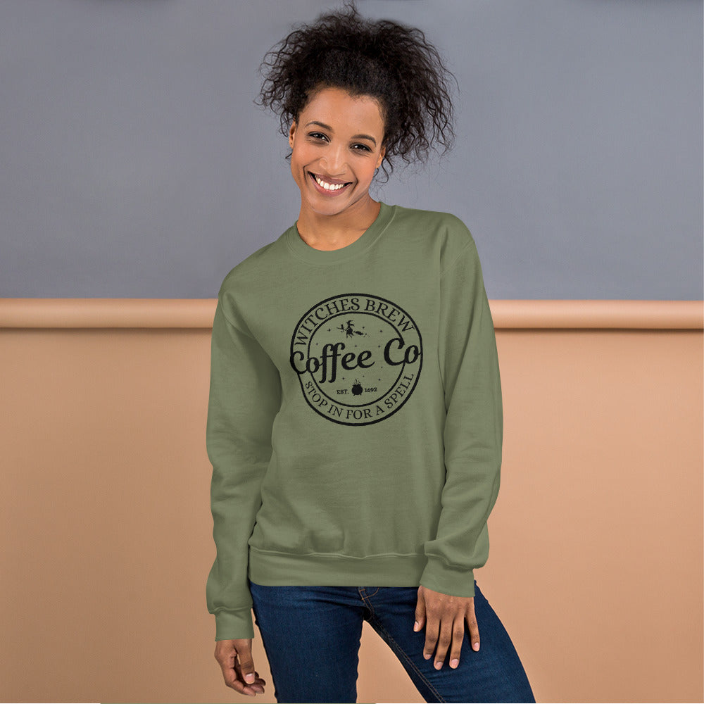 Witches Brew | Coffee Co | Black | Unisex Sweatshirt