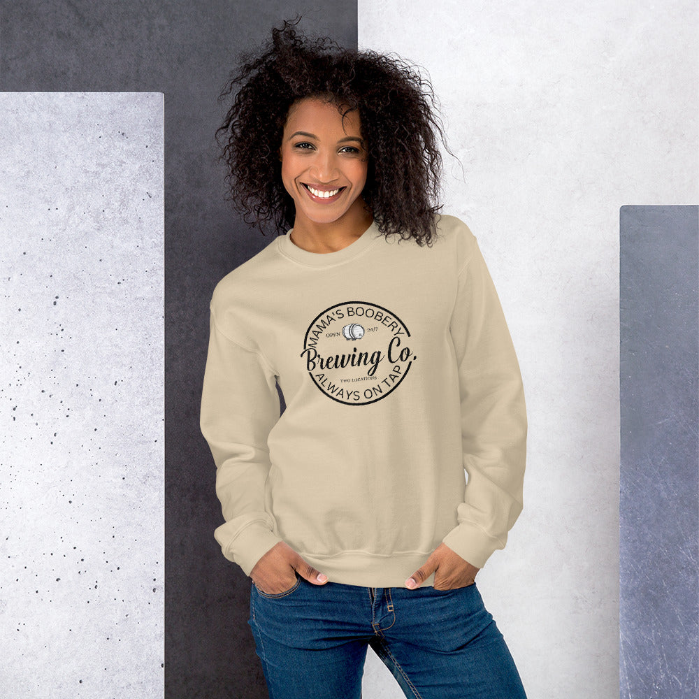 Mamas Boobery | Always on Tap | Variant 1 | Unisex Sweatshirt