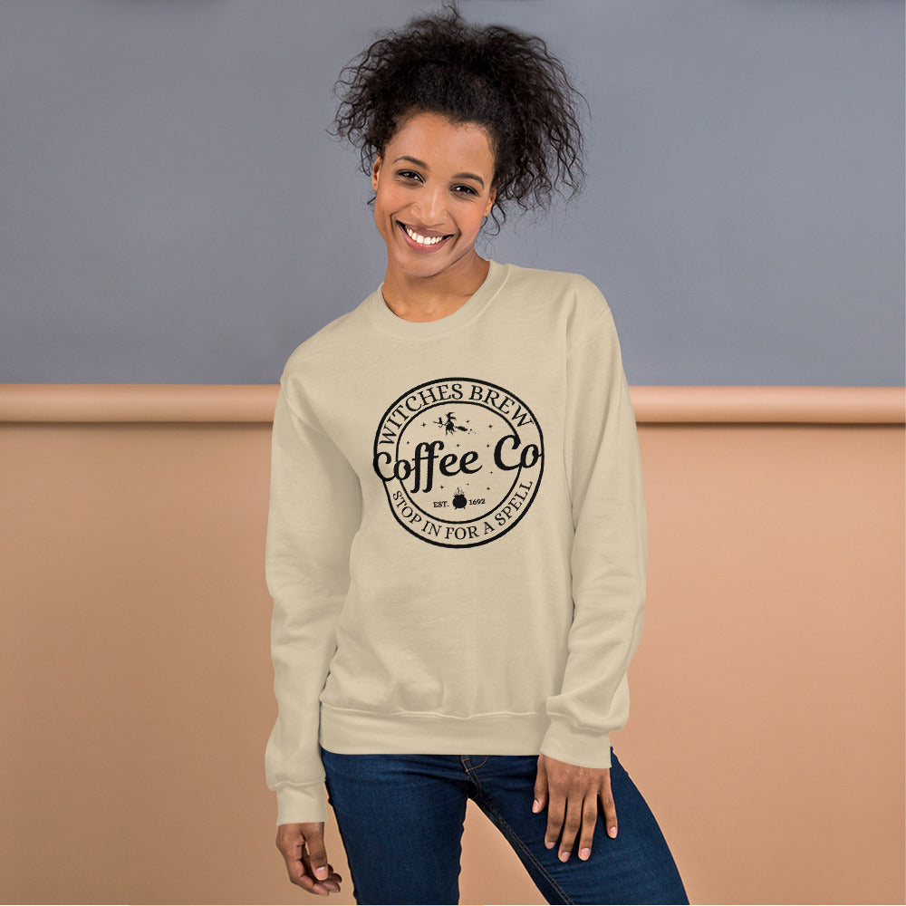 Witches Brew | Coffee Co | Black | Unisex Sweatshirt