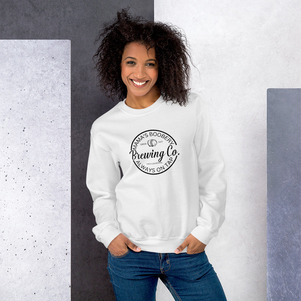 Mamas Boobery | Always on Tap | Variant 1 | Unisex Sweatshirt